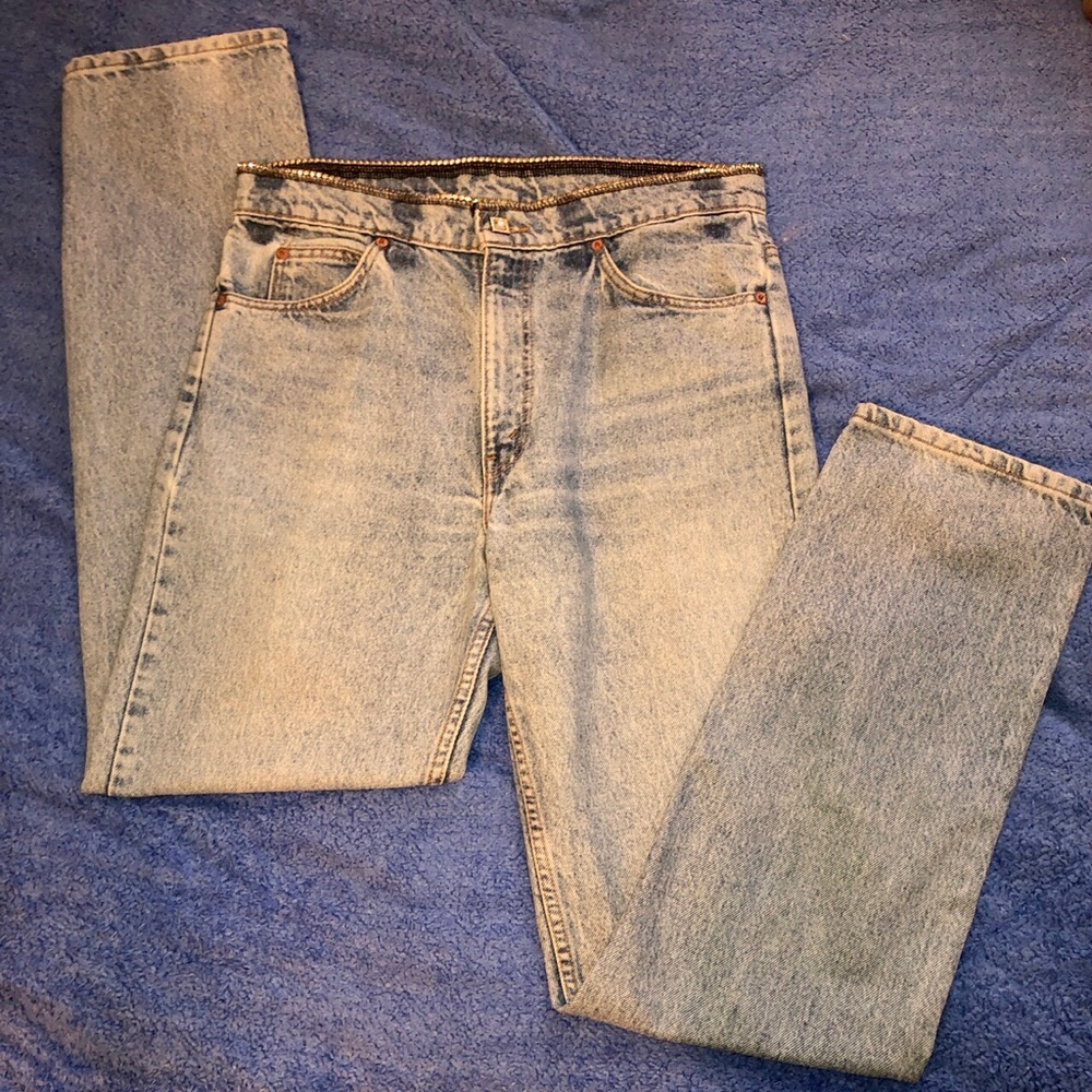 Vintage Levis 505 Regular Straight Leg Denim Jeans
